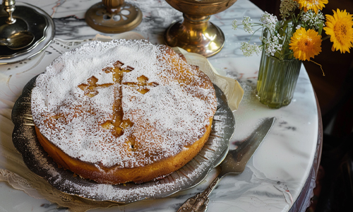 Tarta de Santiago (Spanischer Mandelkuchen)